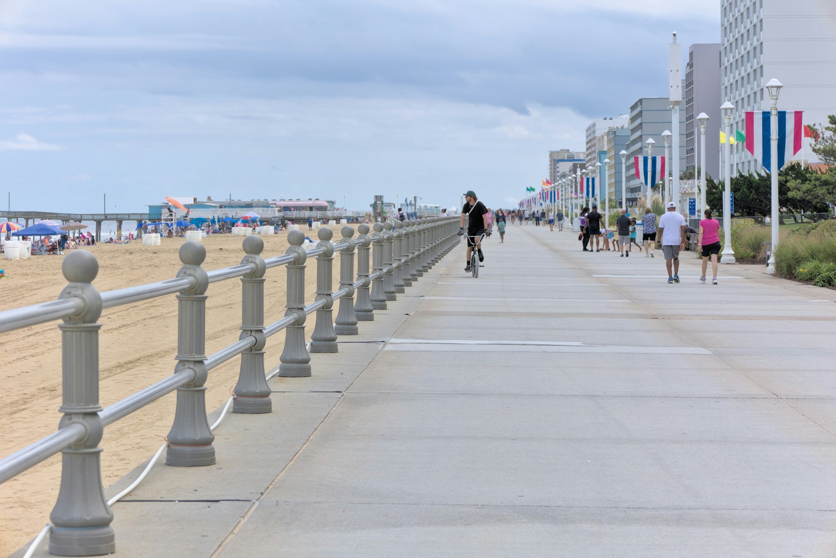 Virginia Beach Oceanfront Boardwalk